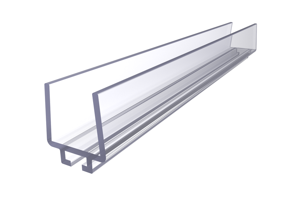 10-7018 PVC Side Seal 3200mm for 10mm Glass