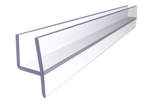 [10-7008] 10-7008 PVC h-Seal 1850mm for 6mm Glass
