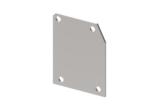 [10-5004] 10-5004 End plate raw 100 pcs & pop rivets 400 pcs