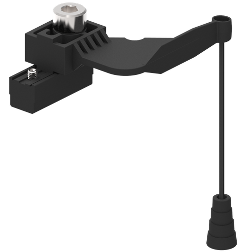 [10-9015-1] 10-9015-1 Ventilation and locking device, black