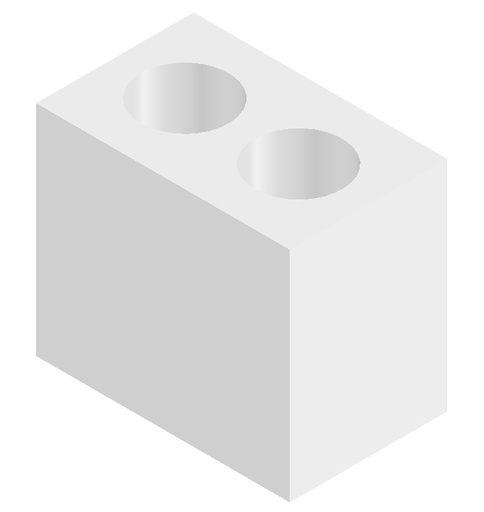 [10-6061] Block spacer for 10-1009 & 10 (includes 2 scews)