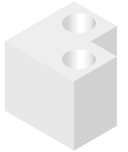 [10-6064] 10-6064 Corner block spacer  (includes 2 screws)