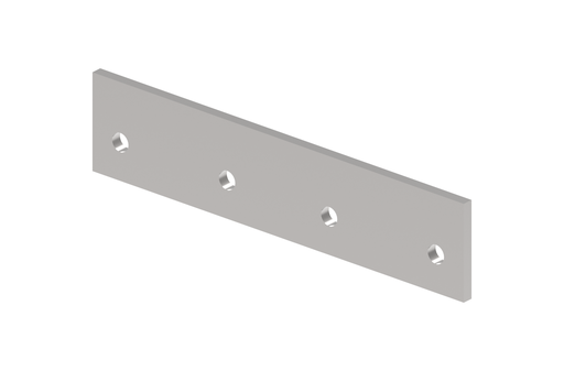 [10-5016] 10-5016 RST 180º Corner brace, raw (200 pcs/box) + poprivet (800 pcs)