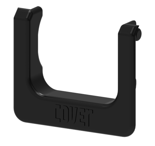 [10-6058-1] 10-6058-1 Opening hole clip, black 
